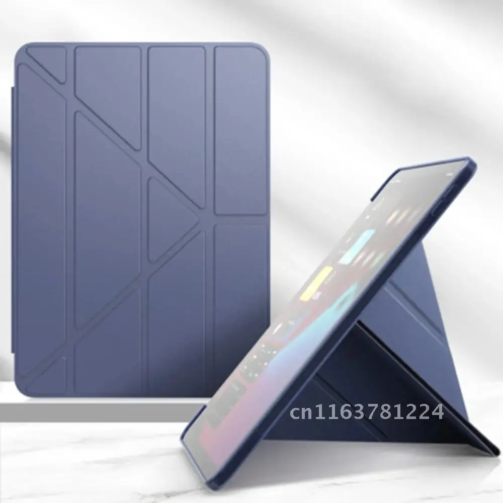 Casing Tablet iPad Air generasi ke-5 2022, pelindung dudukan magnetik 2020 10.9 inci