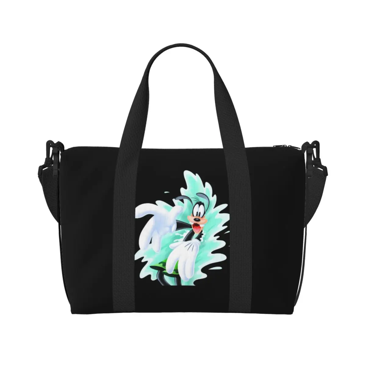 

Изготовленная на заказ сумка для покупок Goofy Grocery Tote, женская большая вместительная сумка с забавным рисунком, пляжные дорожные сумки для спортзала