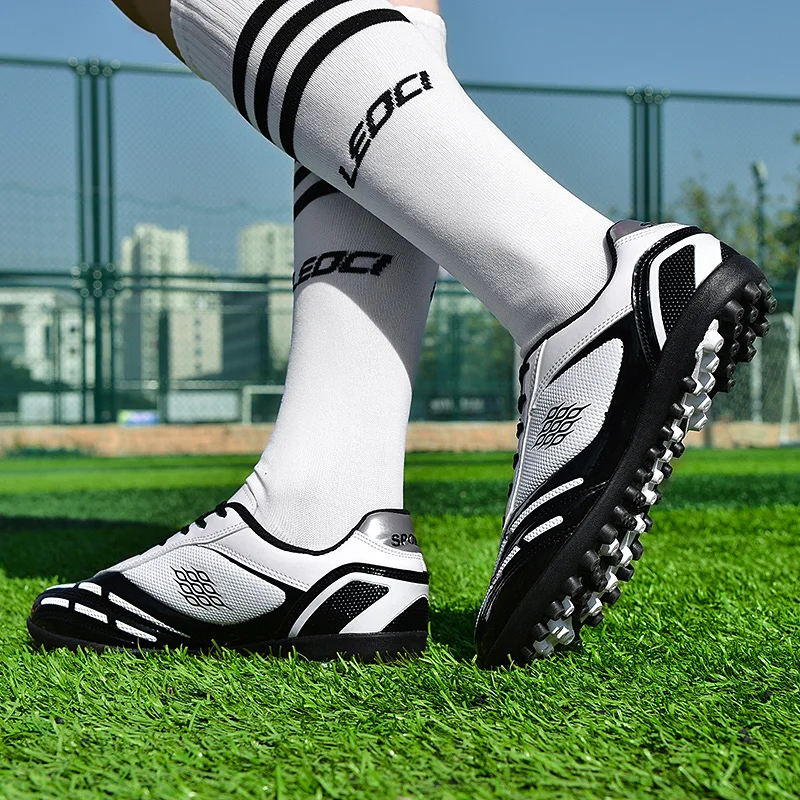 DR.EAGLE-zapatos de fútbol para hombre, botas de entrenamiento profesional, zapatillas de fútbol para niños, zapatos de fútbol para césped