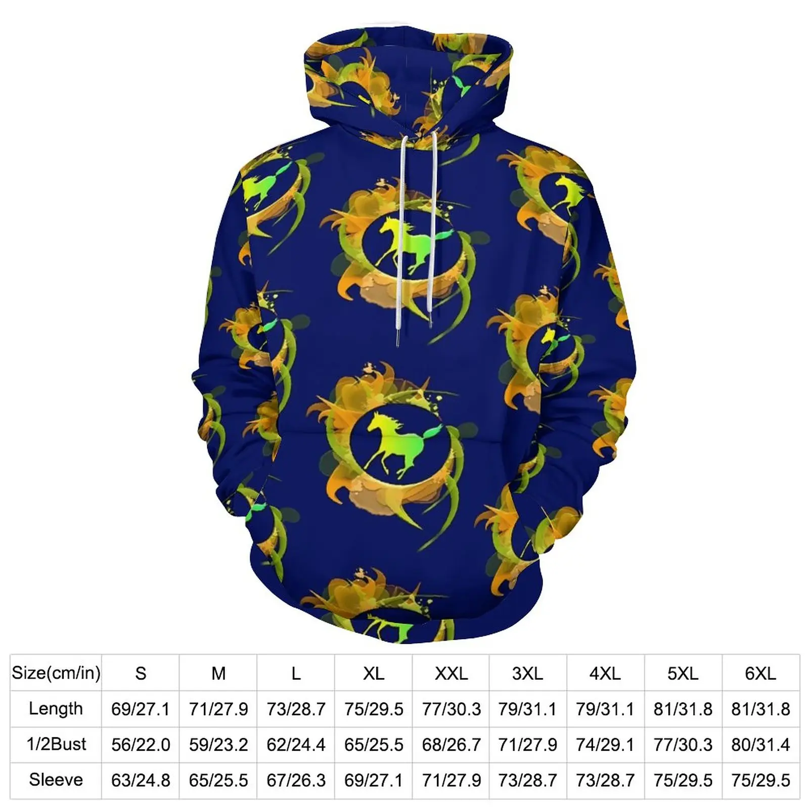 Faster Horse Hoodies Long Sleeve Abstract Art Aesthetic Casual Hoodie Autumn Hip Hop Oversized Custom Loose Sweatshirts