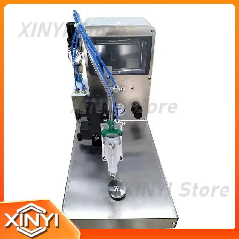 Automatic Coating Machine for Round Horn Sound Film Motor Ball Bubble AB Filling Yellow Glue White Glue Adhesive Dispensing