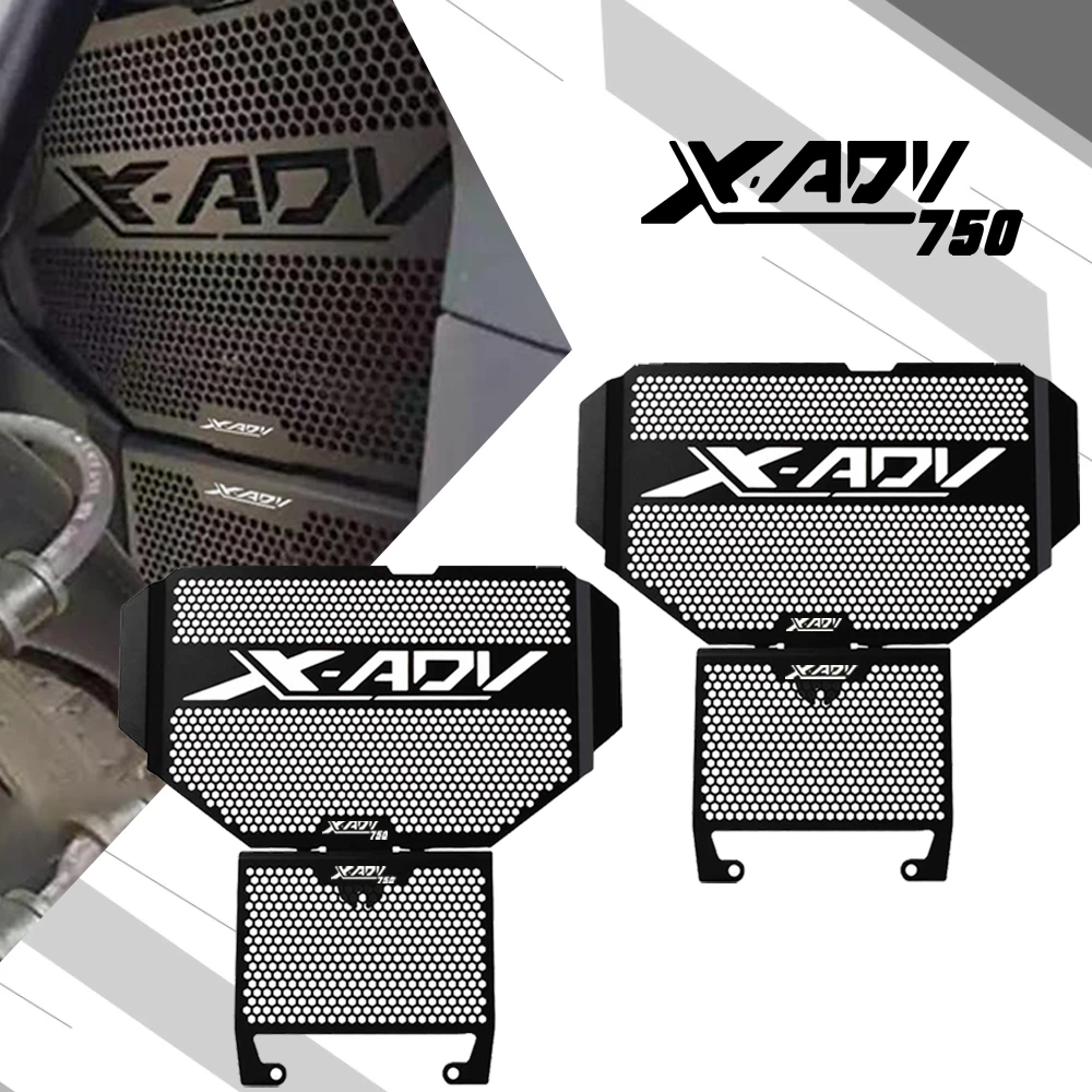 

2025 For Honda X ADV 750 XADV X-ADV 750 2017-2020 2021 2022 2023 Motorcycle Radiator Grille Guard Cover Protector Accessories