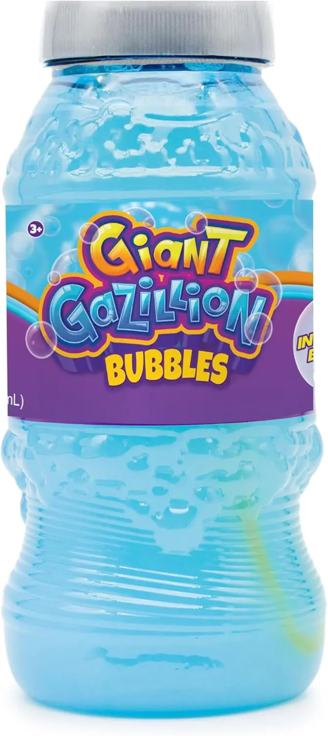 

2 Liter Giant Bubble Solution with Wand, Non-Toxic, Eco-Friendly
