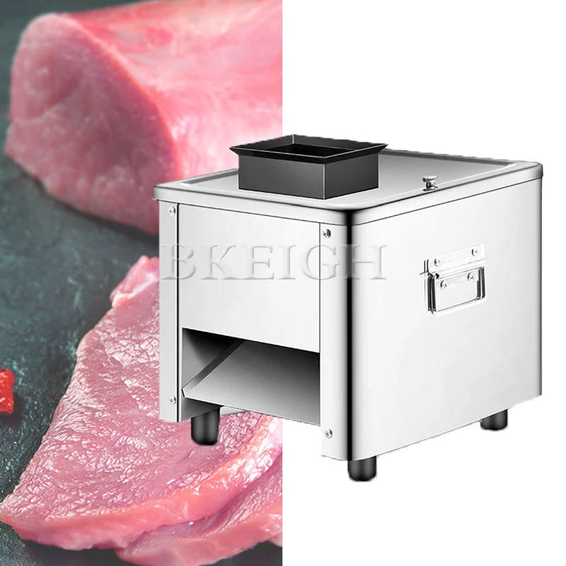 

Desktop Electric Meat Cutter, Commercial Small Stainless Steel Vegetable Shredder