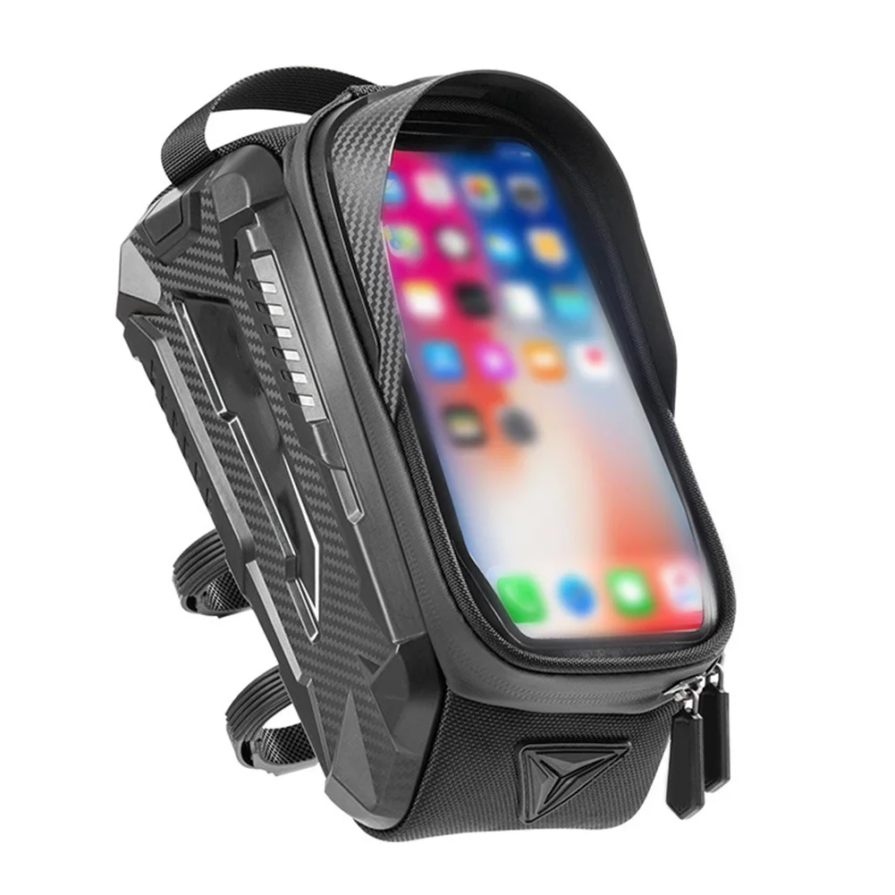 7inch Bicycle Bag Frame Front Top Tube Bike Bag Handlebar Mtb Touch Screen Cycling Bag Phone Holder Bicycle Accessories