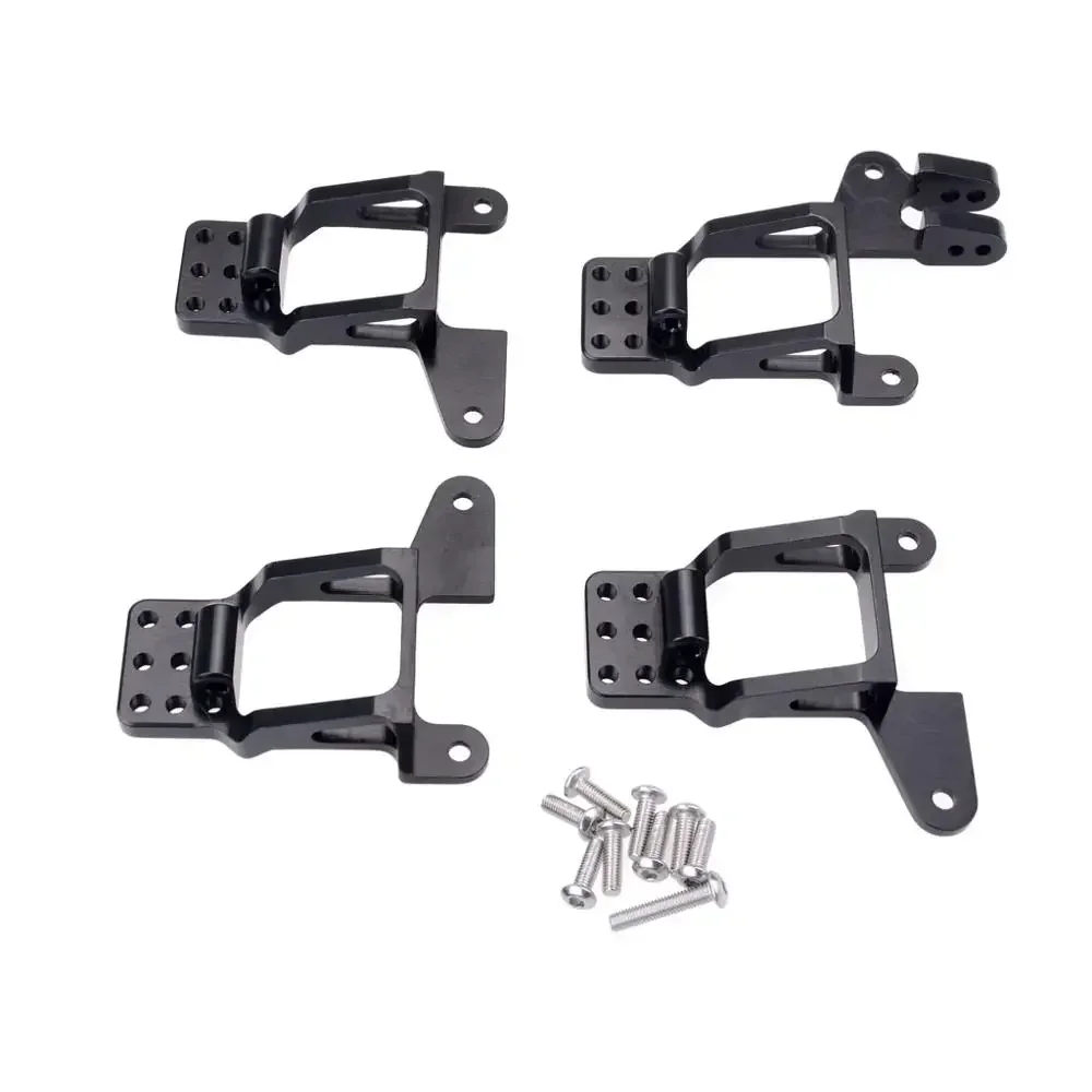 4PCS Aluminum Front & Rear Shock Towers Mount for 1/10 RC Crawler TRX-4 TRX4 8216 Upgrade Parts