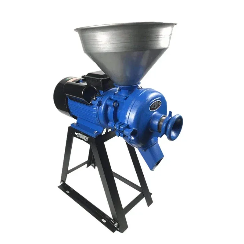 

Type 150 Cast Iron Grinder Commercial Rice Soybean Refiner Cereal Medicine Spice Feed Grinder Particle Crusher 220V 3000W