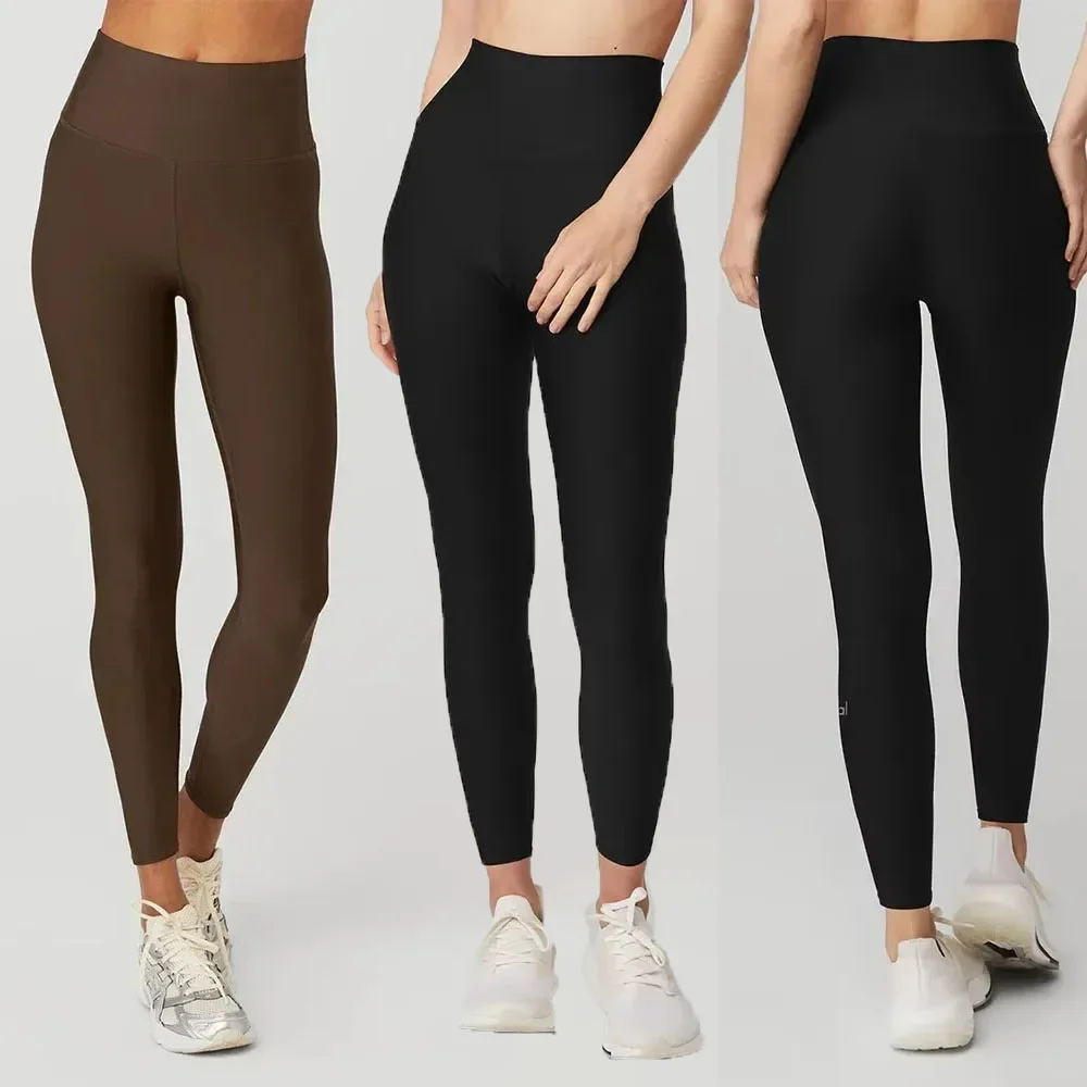 AL High-waist Yoga Tight Pants Workout Legging Women's Slim Fit High Stretch Hip Lift Abdominal Compression Running Yoga Pants