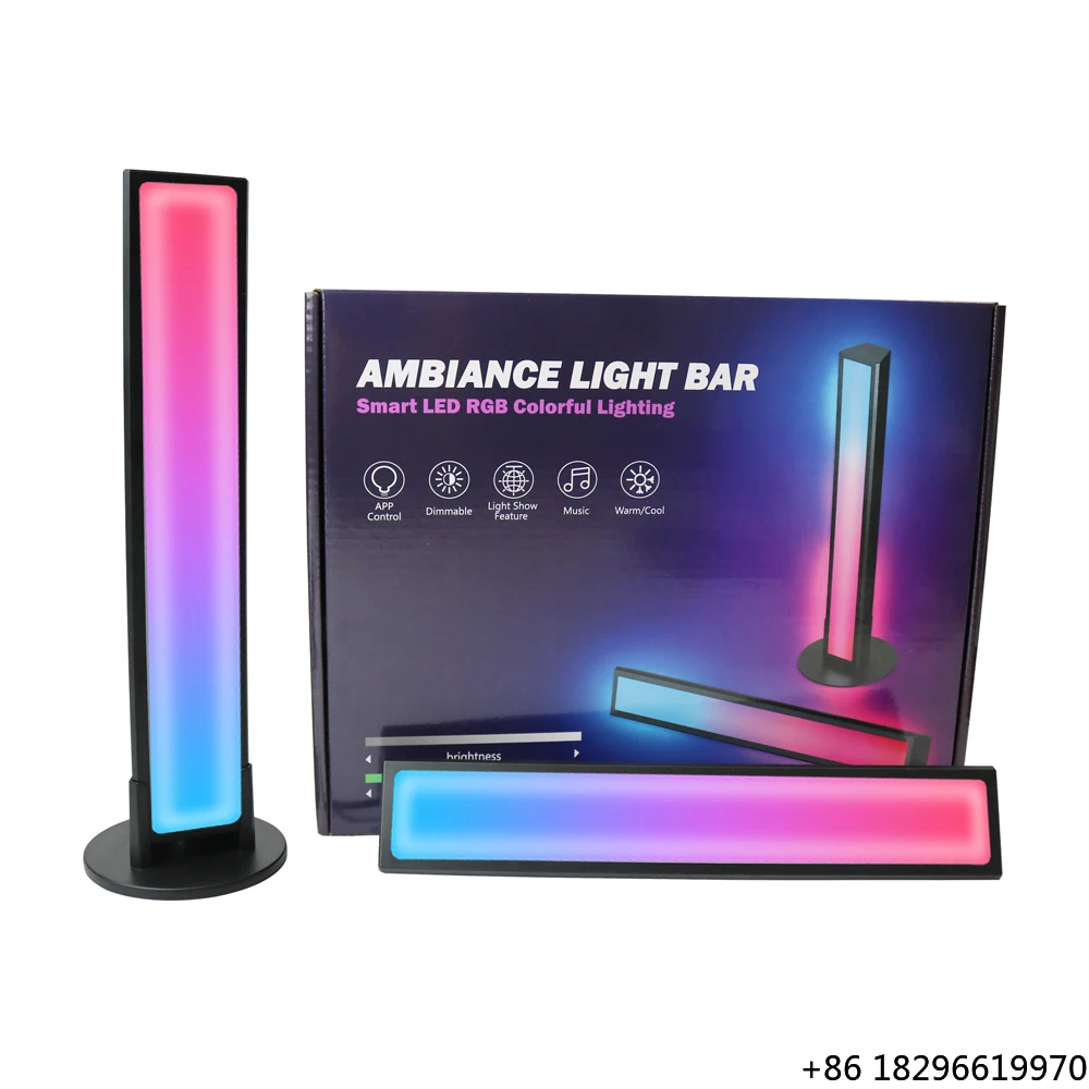 RGB Smart TV Light Bar 18 Scene Modes Music Ambient for Bar PC TV Entertainment Room