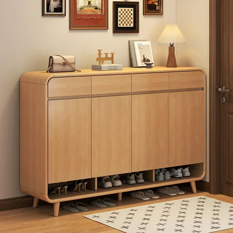 Shoe Cabinet Portable Living Room Dorm Mobile Vertical Shelves Organizer Storage Shelf Essentials Archivadores
