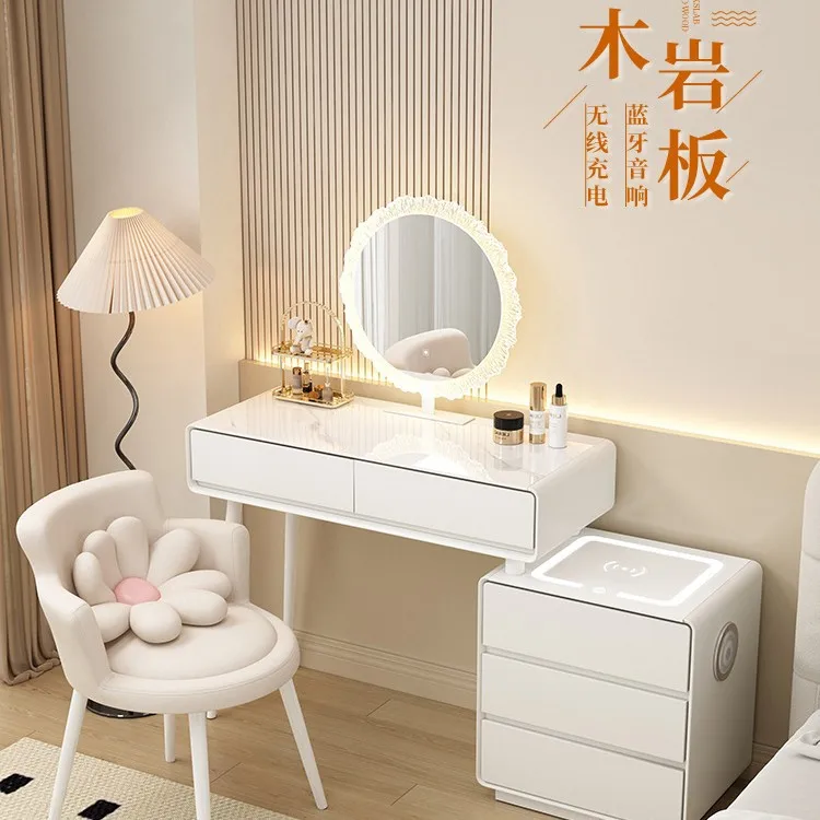 Cream style, dresser, solid wood, light luxury, smart, modern, simple, small