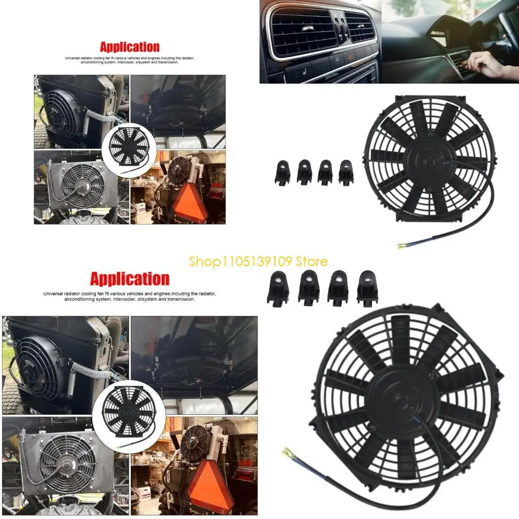 Multiple Specification Auto Air Conditioning Cooling Fan For Long Distance Travel And Engine Overheat Prevention