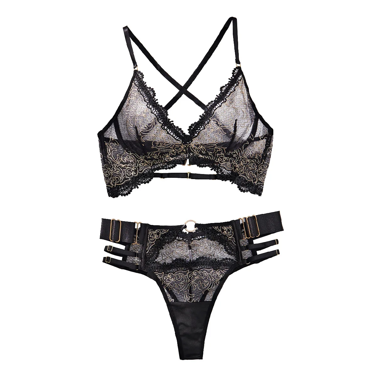 

CHUANGERM нижнее белье, сексуальный горячий женский милый комплект нижнего белья, кружевной комплект с бюстгальтером и трусиками, элегантная одежда