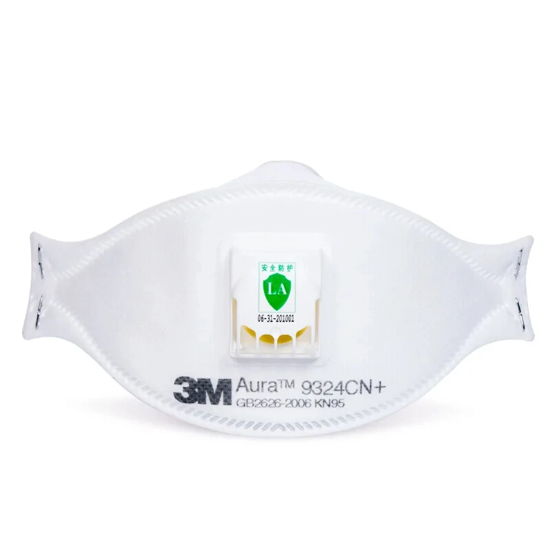 3M 9324CN FFP2 mask Aura Dust Reusable KN95 Mask Dustproof Haze Weather with Valve Aura Particulates Respirator 3M Masks