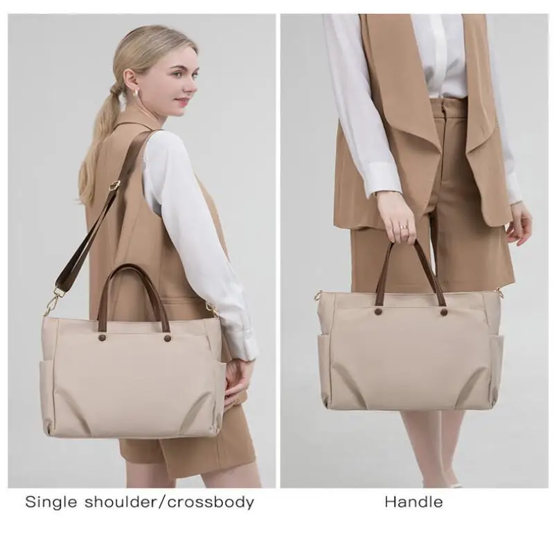 New Fashionable Oxford Cloth Shoulder Bags High Quality Large Capacity Handbag Multi Function Classic Casual Tote Bag