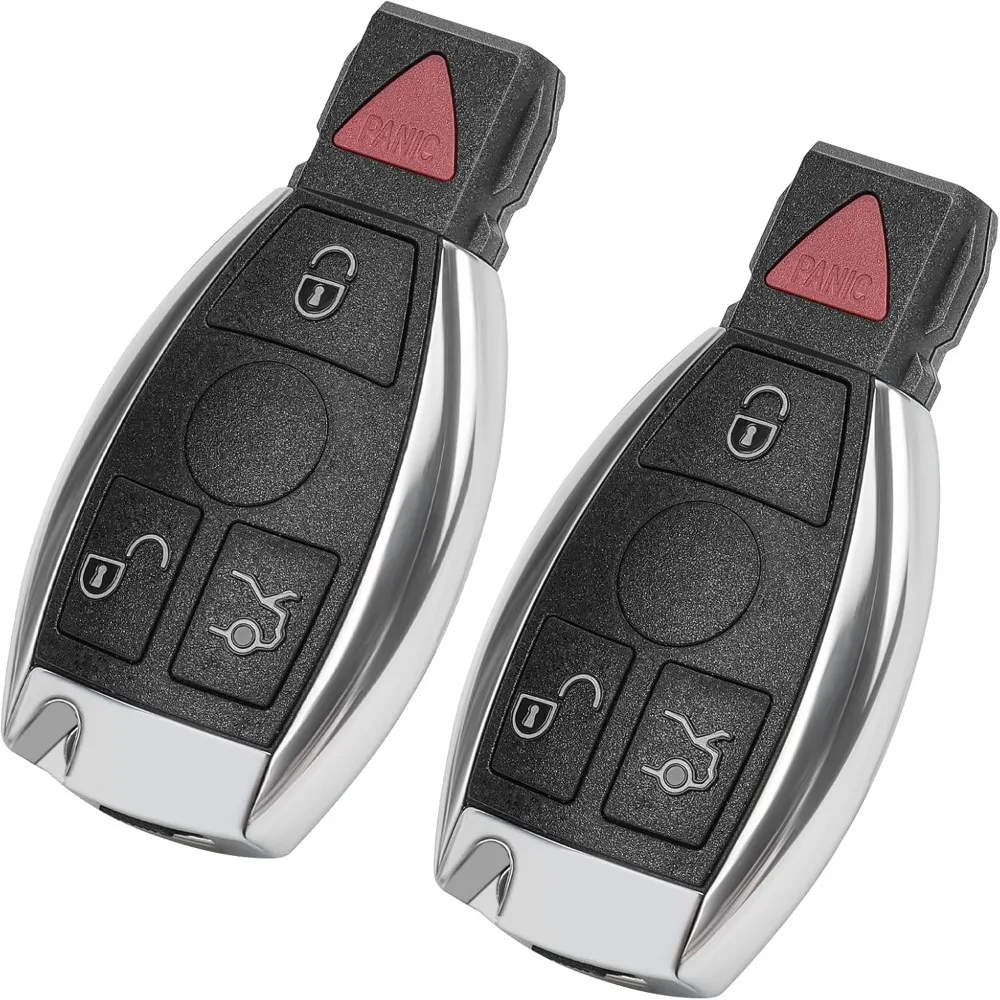 

Keyless Entry Remote Replacement for 1997 2016 Vehicles 4 Button 2 Pack