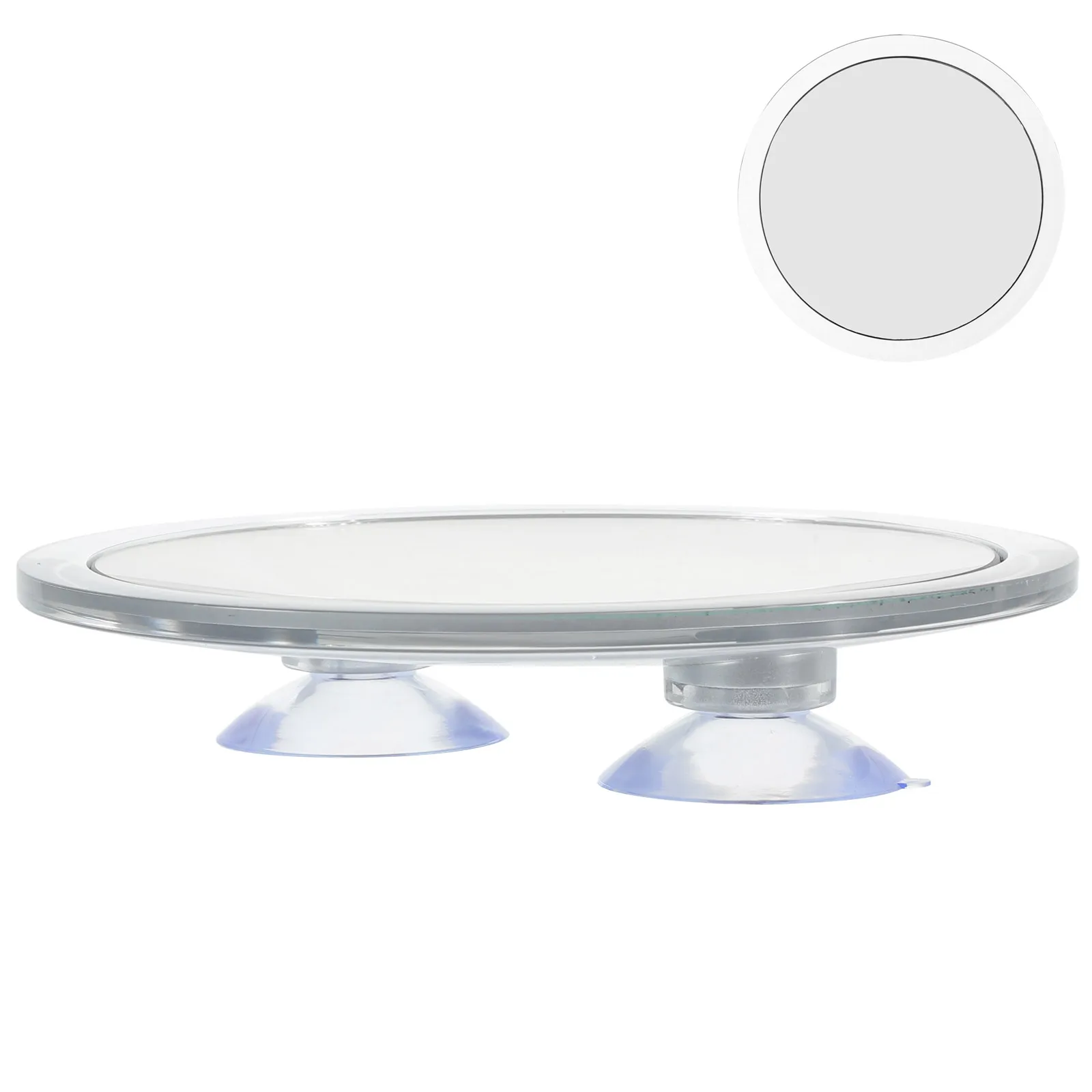 

Portable Suction Cup Magnifying Mirror Bathroom Makeup Eyebrow Shaping Face Masks Travel Business Magnifying Mirror
