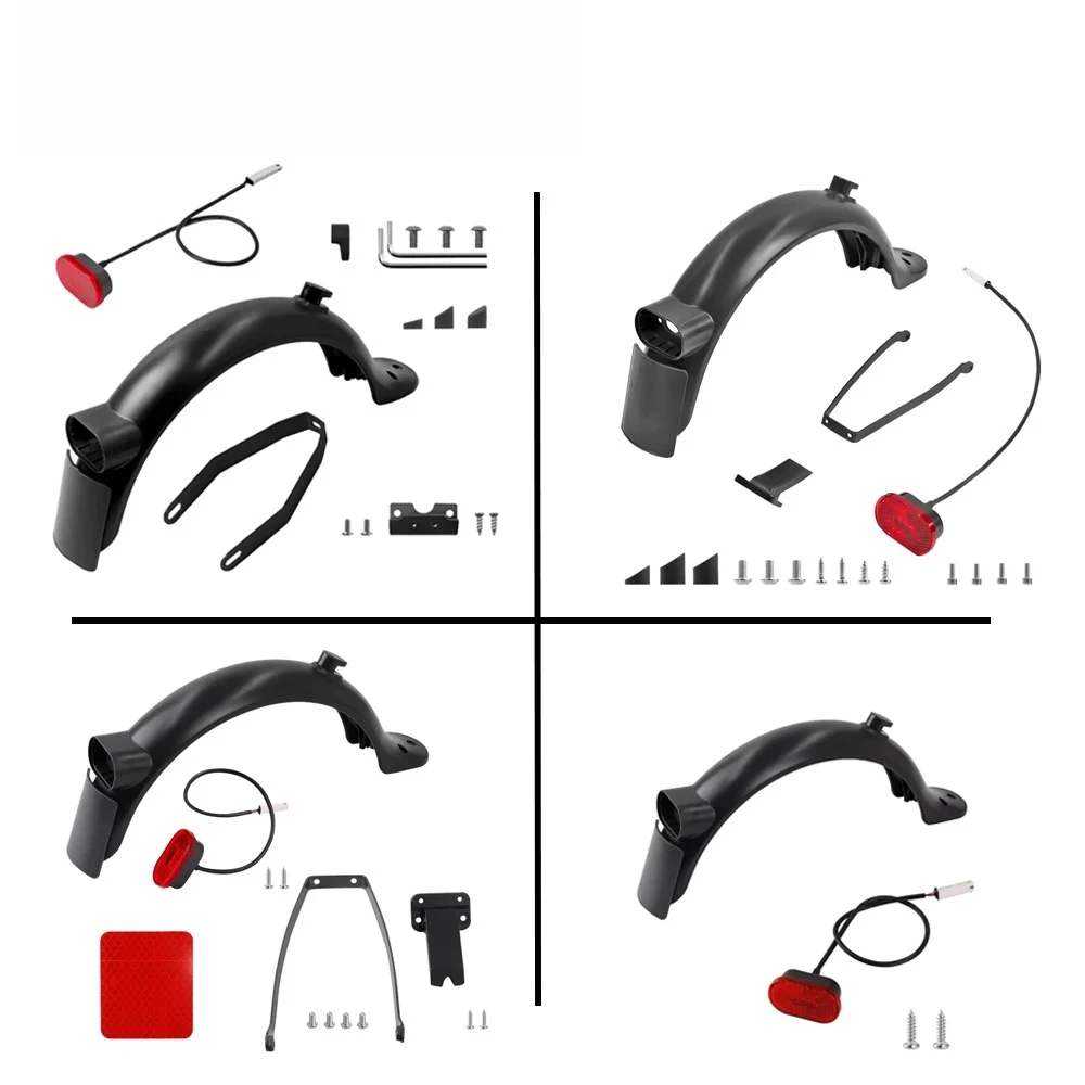 

Модернизированный задний брызговик для электрического скутера, тормозной фонарь для Xiaomi M365 Pro 2 1S, кронштейн, сменные аксессуары