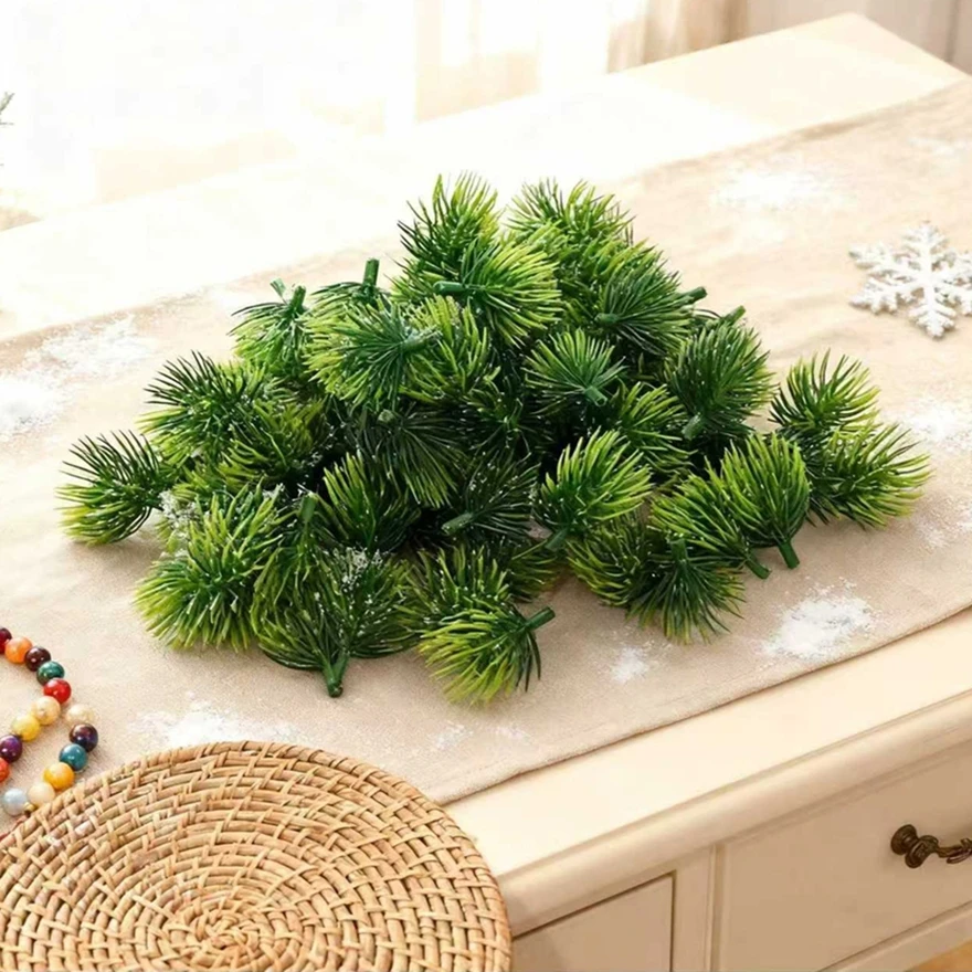 

50/100pcs Artificial Plants Holly Little Red Fruit Newyear Christmas Home House Graden Decor Wedding Artistic Gift Box Accessory