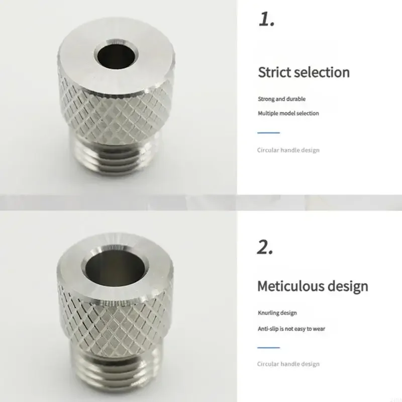 

Industrial Drill Bushing Drill Sleeve 8Size Option Durability AntiWear Construction Ergonomic Knurled Handling Solution