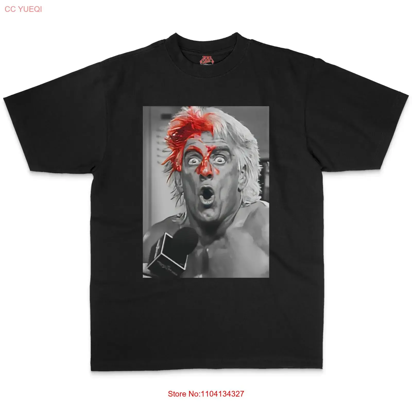 RIC FLAIR TSHIRT RARE vintage Washed Comfortable fashion Unisex homme streetwear Top For Everyday Wear Breathable