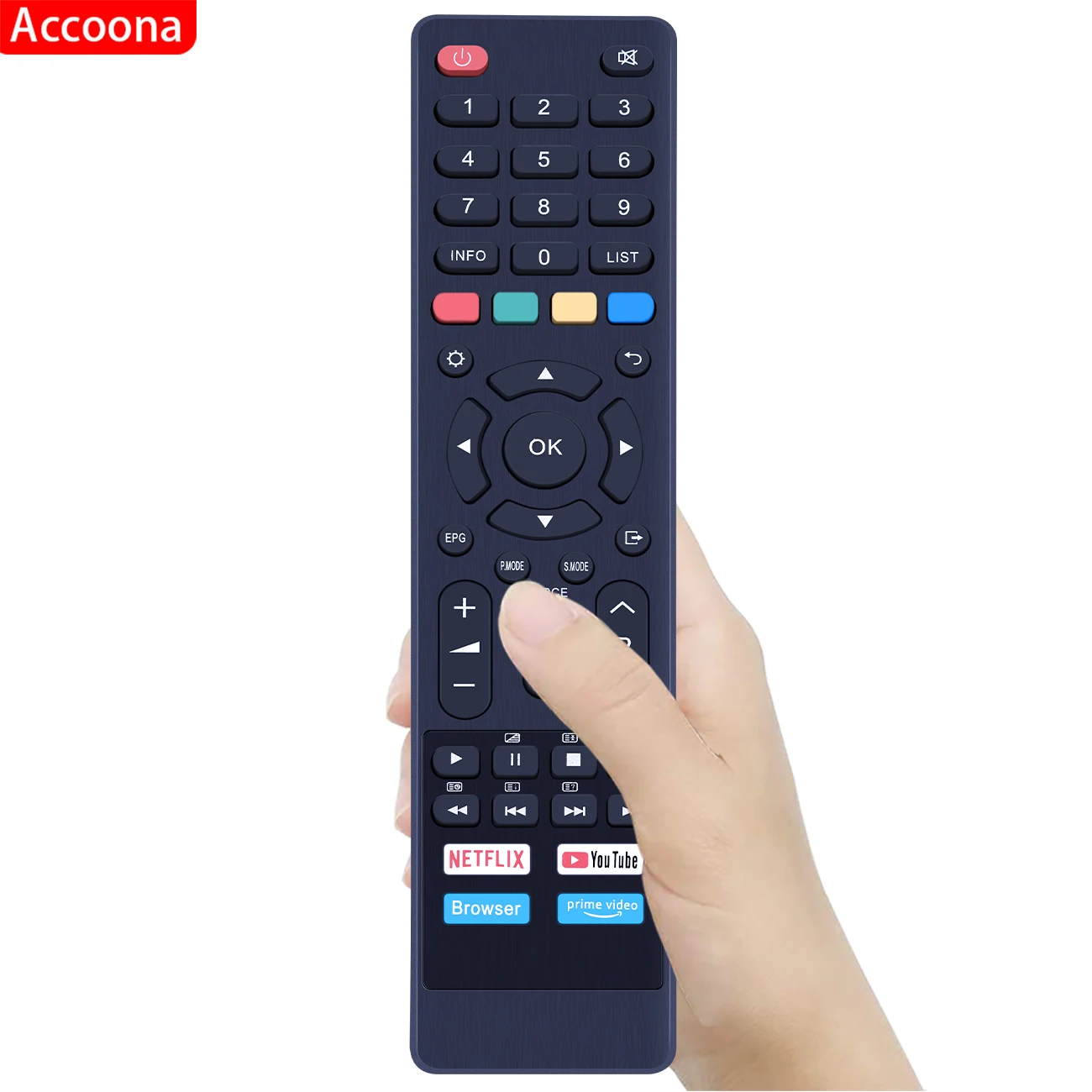 Remote control for ONN RCA AIWA NEX  JVC Lcb50g6s-ui Dalinsky Skotech 32SKHD20BS 32SKHD20TS TV