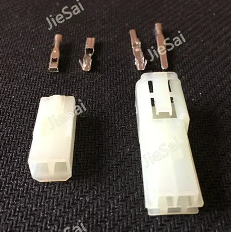 2 Pin Electronic Female Male Automotive Connector Auto Household Plug Crimp Terminal Connector