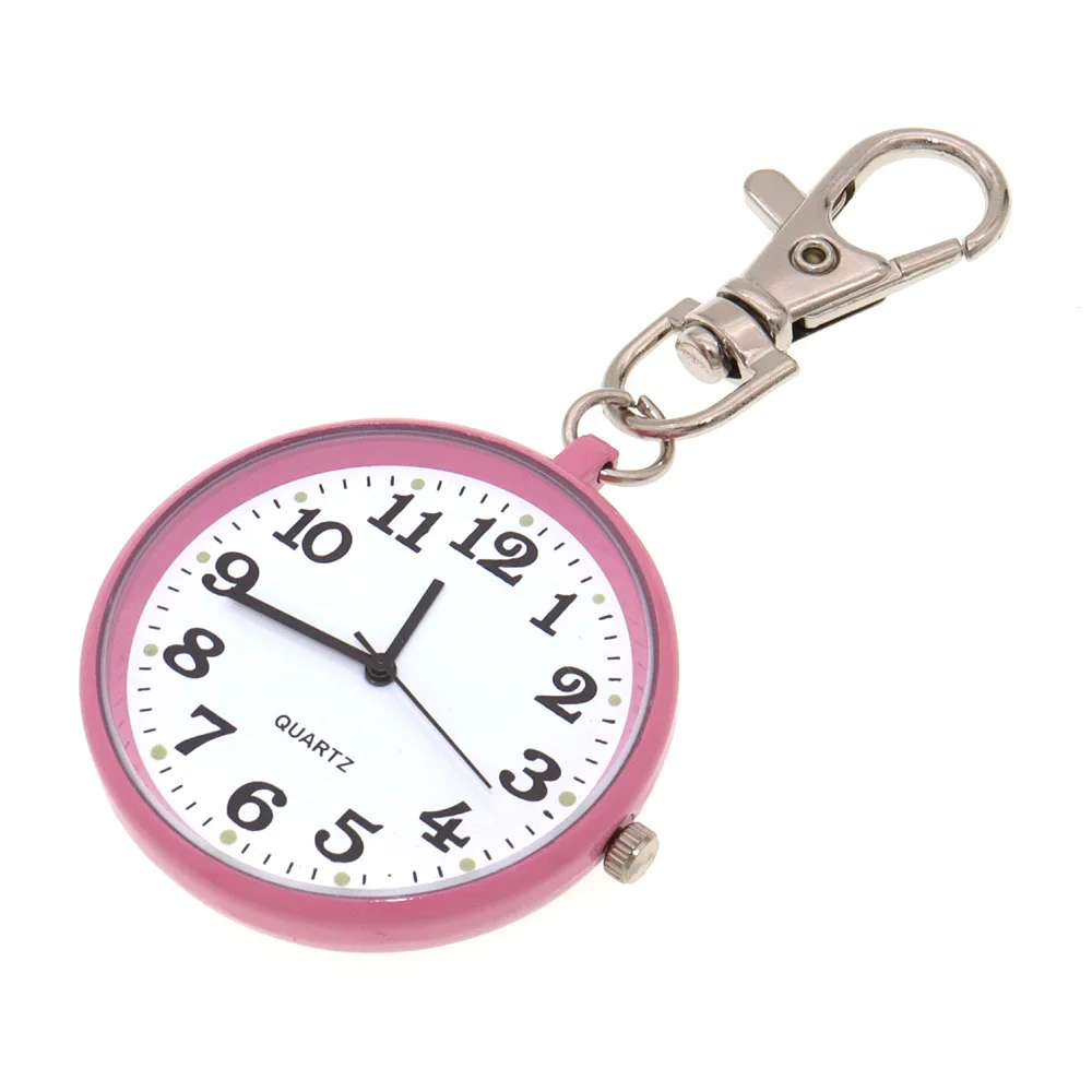 

Big KeyWatches Nurse Pocket Watch Keychain Clock with Battery Doctor Medical Vintage Watch Pocket Fob Watches Quartz Analog