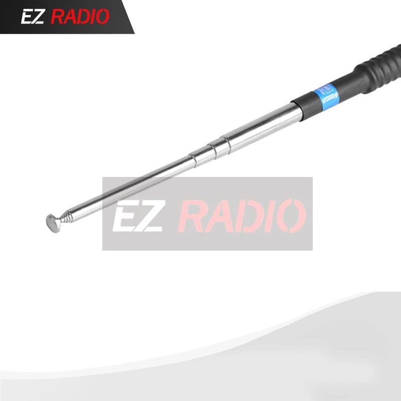 37/64/130CM Telescopic Antenna High Gain VHF Aerial 136-174mhz for UV-18 Pro Max UV-5RH UV-21 DM-1701 UV-K6 UV-K5 Walkie Talkies