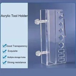 Transparent New Acrylic Aquarium Bracket Holder for Scissor Tweezers Shovel Kit Aquarium Maintenance Tools