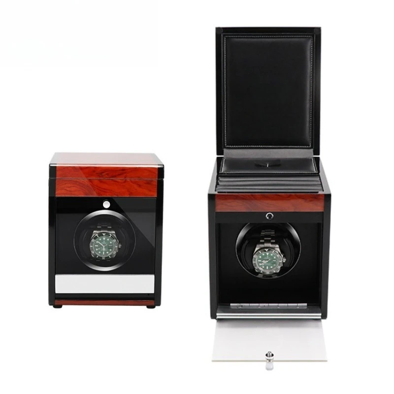 Winding device watch box, watch turner watch packaging box