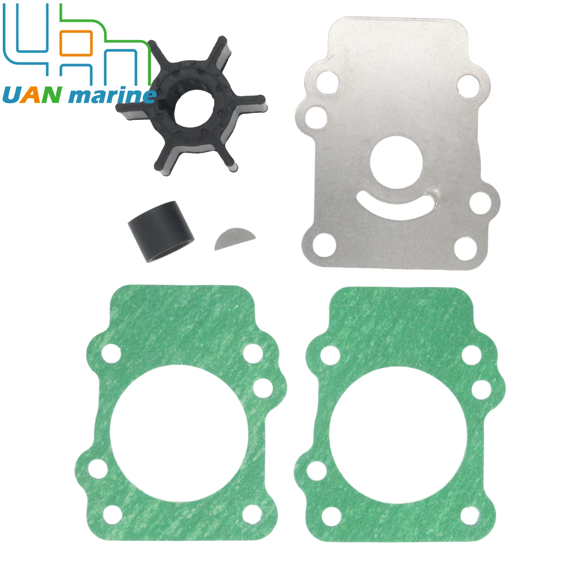 

682-W0078-00 Water Pump Impeller Kit Fits for Yamaha Outboard Engine 9.9HP 15HP Boat Motor Replaces 682-W0078 -A1 -A3
