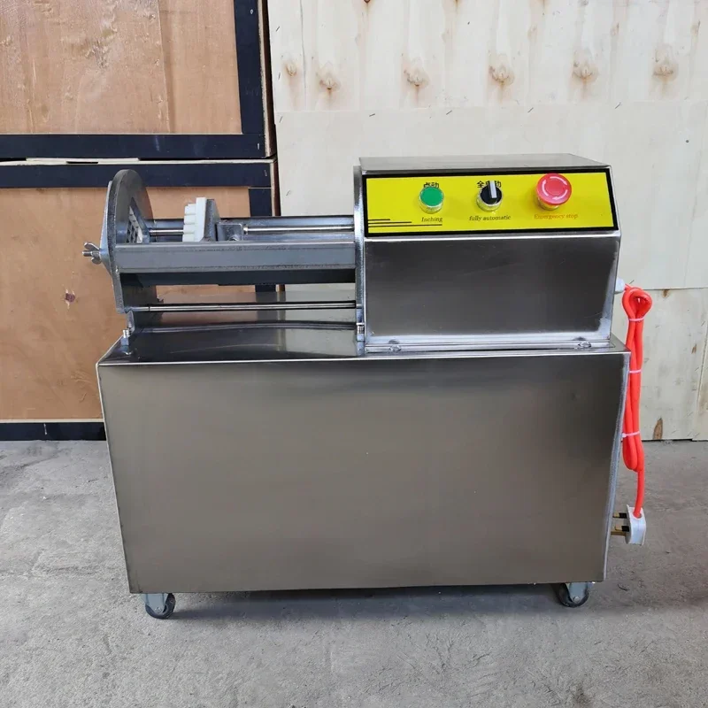 Commercial Electric French Fries Machine Stainless Steel Kitchen Potato Carrot Strip Cutter Machine Vegetable Cutting Machine