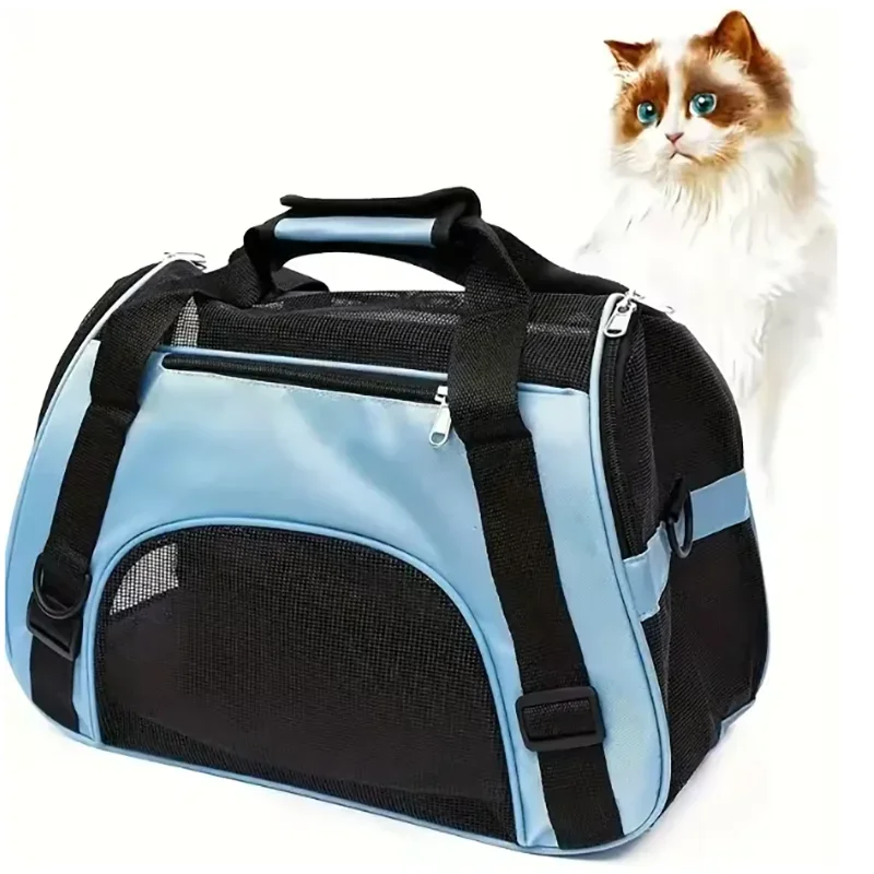 

Portable Dog Cat Carrier Bag Pet Puppy Travel Bags Breathable Mesh Small Dog Cat Dogs Outdoor Tent Carrier Outgoing Pets Handbag