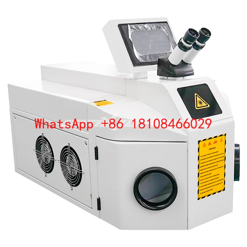 200w High Precision Handheld Laser Welder Portable Laser Welding Machine to Weld Battery Jewelry for Goldsmiths