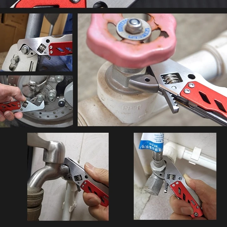 

Мини-многофункциональный гаечный ключ для активного отдыха, удобный портативный инструмент для кемпинга, EDC, складной нож, открывалка для бутылок, высокое качество