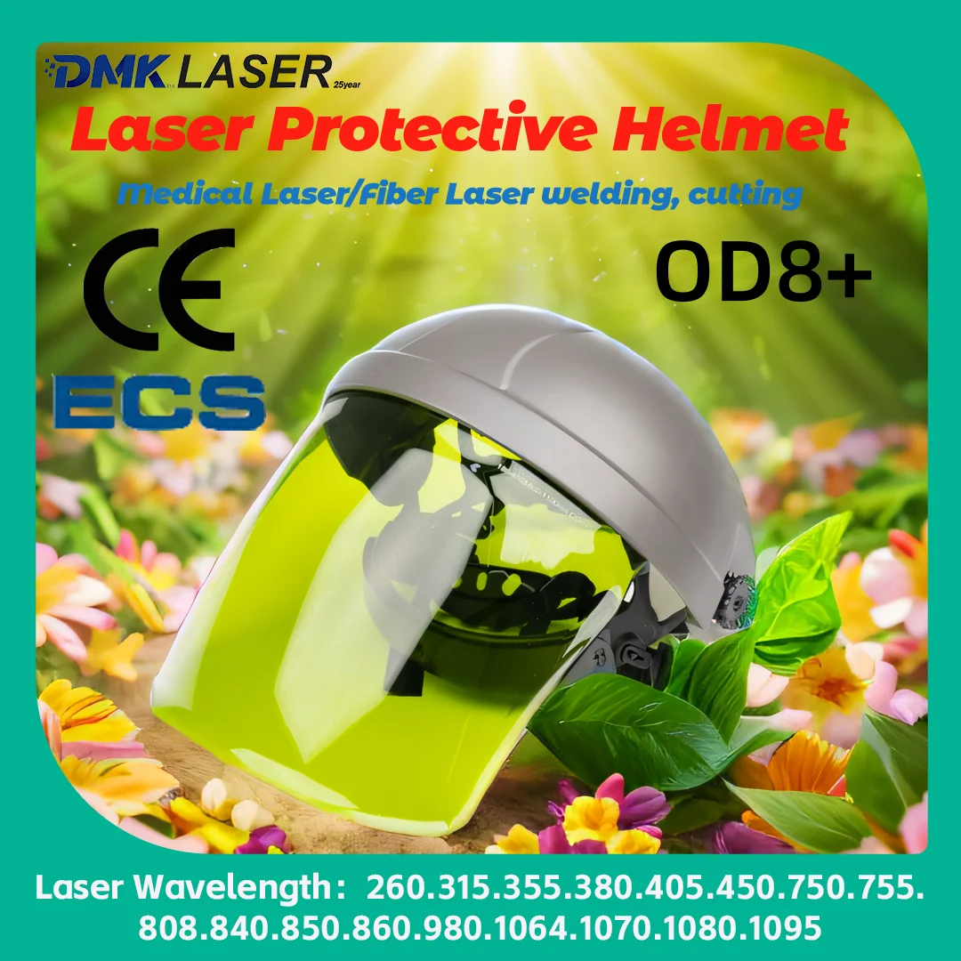 Medizinische/Faserlaser-Strahlenschutz-Sicherheitsmaske OD8+ 1064 nm 1070 nm