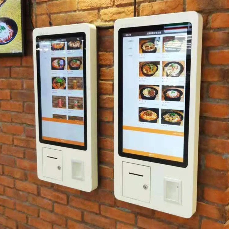 mall restaurant self-service cash register all-in-one machine receipt printing QR code payment self-service ordering machine