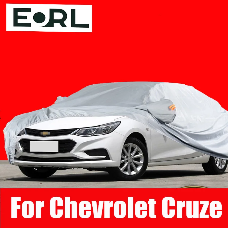 

Full Car Covers For Chevrolet Cruze Sun Water Snow Dust Scratch Resistant UV Protection outdoor Oxford cloth Accessiores