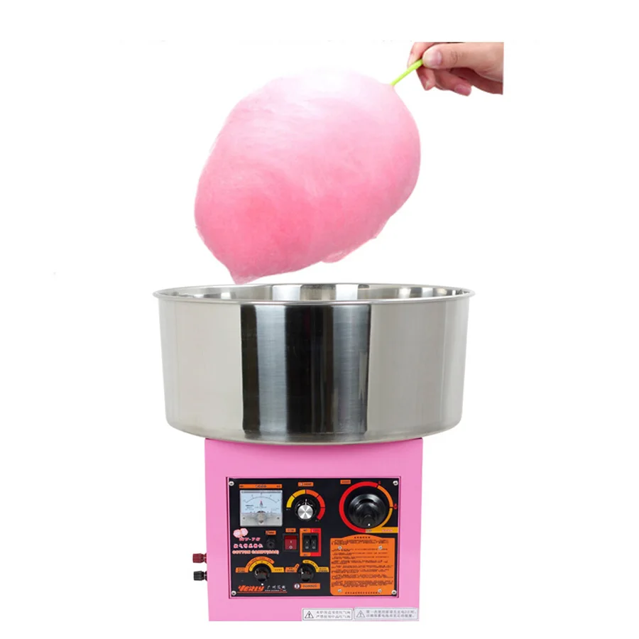 

Commercial Cotton Candy Machine Candy Floss Maker Marshmallow Machine with Music Function Electric/Gas Optional