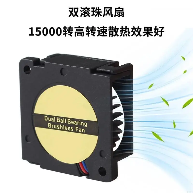 

SV08 24V Тихий охлаждающий вентилятор для 3D-принтеров и электронных устройств 30x30x10 мм