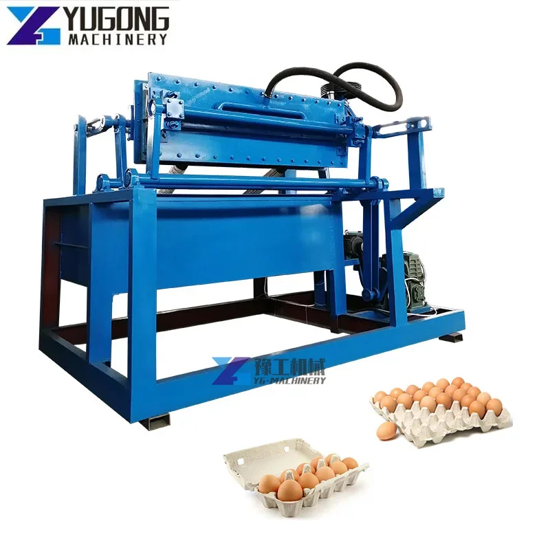 New Design Paper Pulp Molded Egg Tray Making Machine Small Paper Pulp Recycling Machine Used for Making Machine Egg Tray