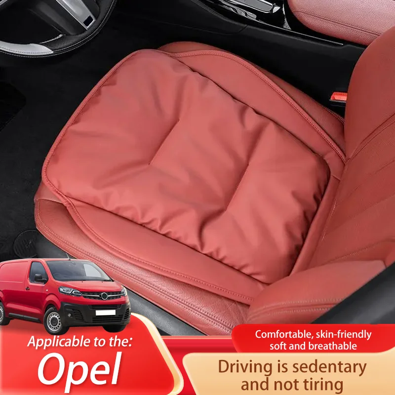 Car Seat Cover Leather Four Seasons Front Seat Protector Cushion Auto Chair Protect Covers For Opel Vivaro