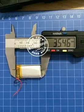 Hot Een 3,7 V lithium-polymeerbatterij, 051735 501735   MP3 Bluetooth-videorecorder, opnamepen, 250 MAH oplaadbare Li-ion cel