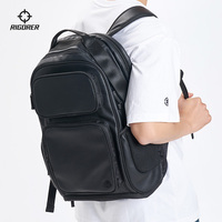 RIGORER Large - Capacity Backpack: 20 - 35L, Breathable, Ideal for Commuting, Sports, Travel & School, Fits Badminton Gear