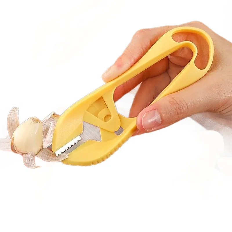 

Garlic Skin Remover Clips Stainless Steel Vegetable Peeling Tool Garlic Peeling Tweezers Tongs Kitchen Gadgets for Avoiding Your