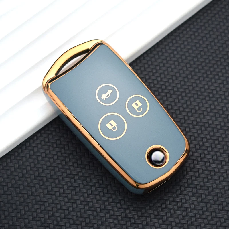 2/3 Buttons for Honda Civic IX Pilot Accord 8 CRV Jazz HRV for ACURA MDX TL TSX ZDX RSX TPU Car Key Fob Cover Keyless Key Holder