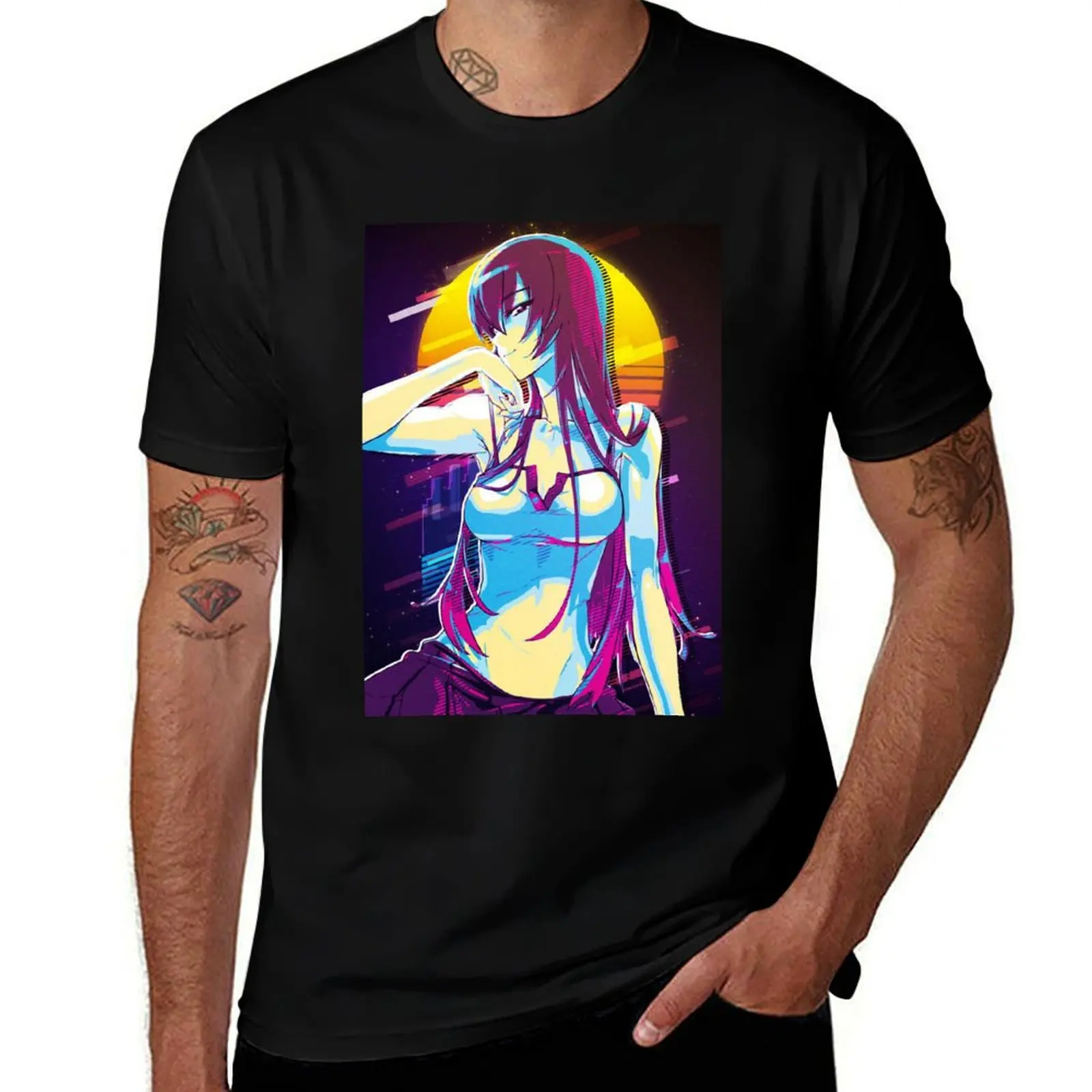 Lover Gift Highschool Of The Dead Saeko Busujima Gift For Everyone T-Shirt plus sizes baggy shirts kawaii clothes mens clothes