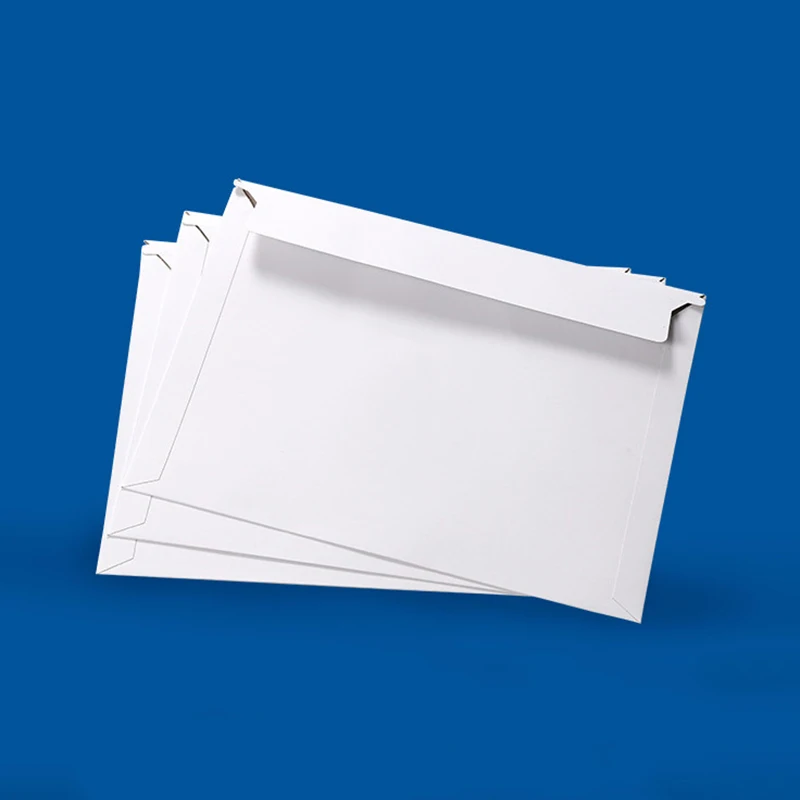 25x16cm/32x23cm Courier Envelope White Paper Envelopes Bag Self Seal Shipping Envelope Cardboard Mailing Bag Document Bag 100Pcs