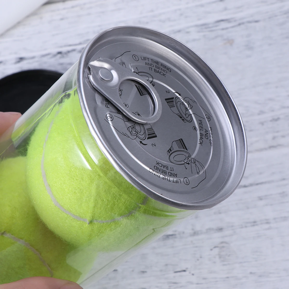 

6pcs Tennis Balls Can Practice Tennis Balls Championship Regular Duty Tennis Ball Pet Dogs Tennis Balls (Yellow)